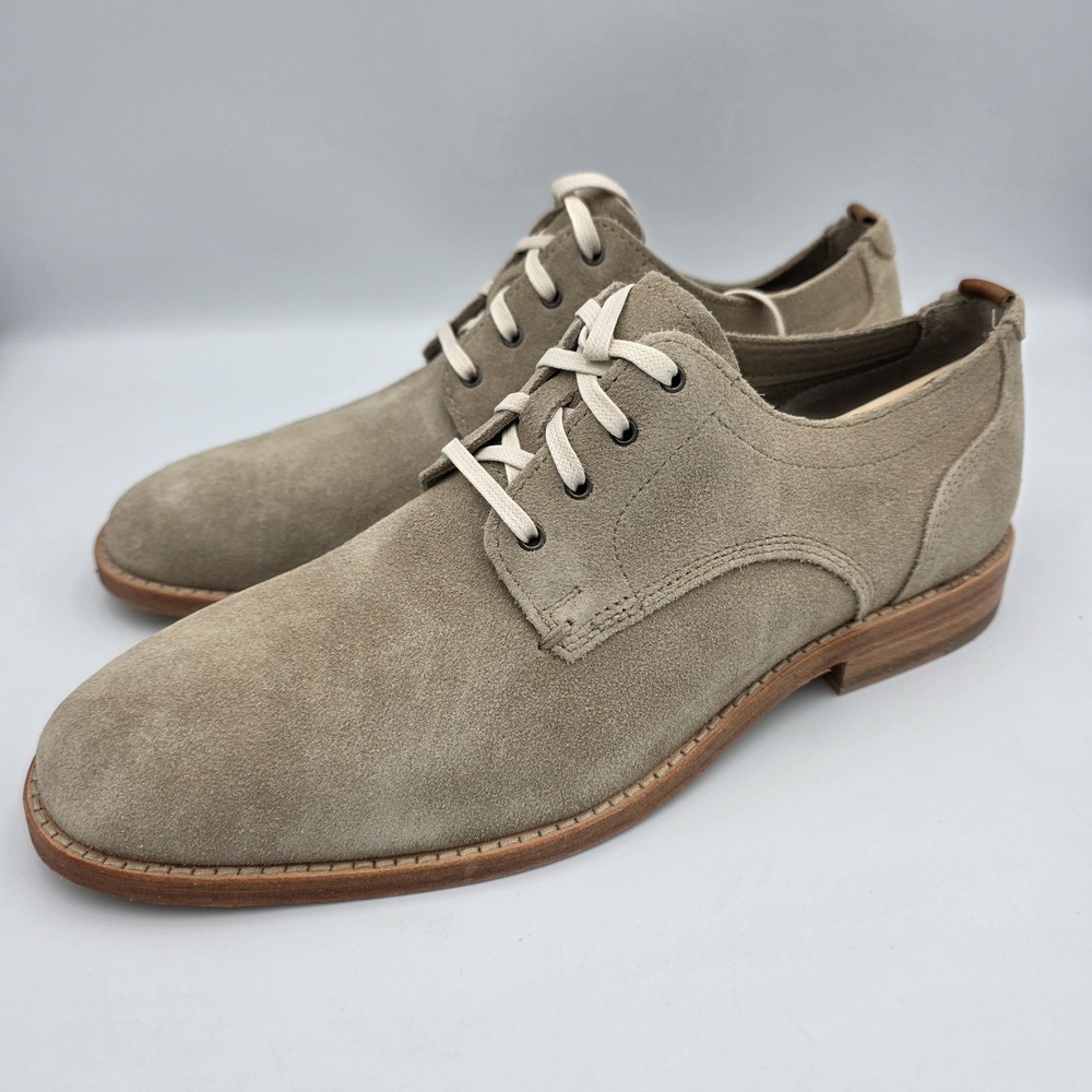 Cole Haan C29705 Mens Feathercraft Grand Oxfords Tan Beige Suede Size 9 M